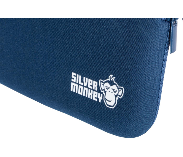 SILVER MONKEY EasySleeve etui na laptopa 15,6" granatowe SM-GSLV15-NVY - 608407 - zdjęcie 4